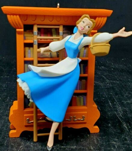 Disney Beauty and the Beast Princess Belle Dress Gown Christmas Ornament |  eBay