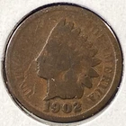 1902 1C Indian Cent (73124)