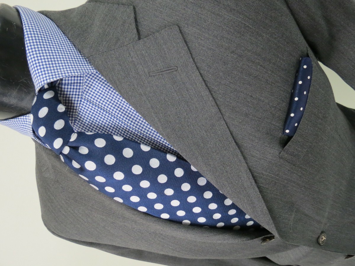 Polo Ralph Lauren made in Italy herringbone side vented sport coat 