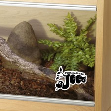 Customised Snake Tank Vinyl Decal Sticker Reptile Vivarium Glass Car Window