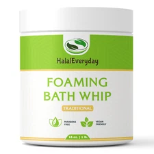 Foaming Bath Butter Whipped 1 LB - 100% Pure Premium Quality Scrub Skin Body DIY