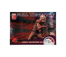 2020 Panini Elite Odell Beckham Jr OBJ Full Throttle Purple Parallel /75 SP