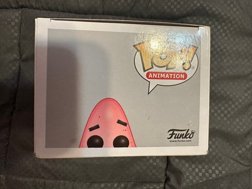 Funko Pop! SpongeBob SquarePants #454 - Patrick Star - Candy Cane 2018 - Rare - Picture 5 of 6