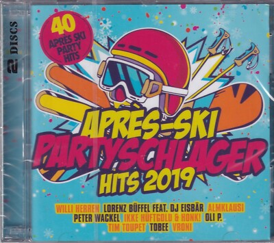 Fetenhits 2x CD Après Ski Partyschlager 40 kultige Gute Laune Hits 2019 #K1946