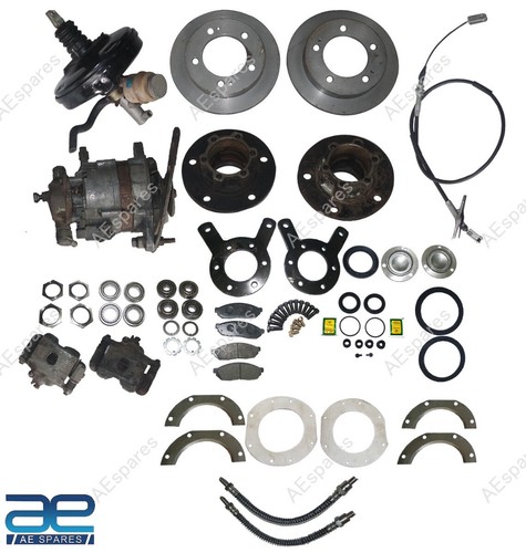 Complete Front Disc Brake Conversion Kit For Jeep & Willys 41-45 MB ECs