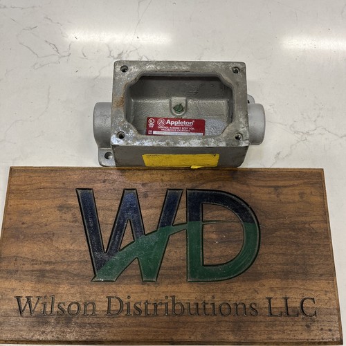 Appleton Electric Edsc371 Mounting Body,1Gang,1In,Feed-Thru,M Iron | eBay