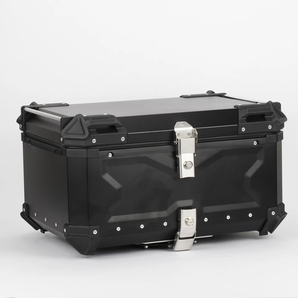 Motorcycle Aluminium Top Case Bagtecs XB65 Alu 65L Black for BMW Honda Suzuki Yamaha - Image 3 of 4