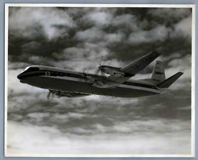 TCA TRANS CANADA AIRLINES VICKERS VANGUARD CF-TKA ORIGINAL MANUFACTURERS PHOTO