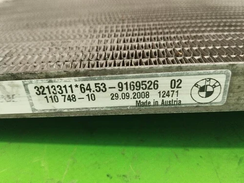 11074810 Condensador/Radiador Aire Acondicionado para BMW SERIE 3 TOURIN 116316 - Imagen 1 de 15