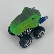 Truck And Trailer Dinosaur T-Rex Racing Car Loose
