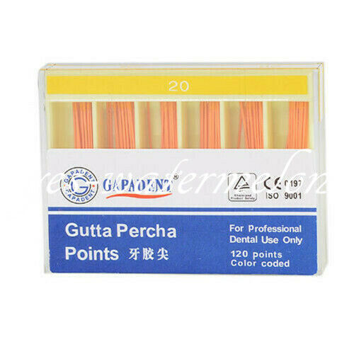 Dental Taper 0.02/0.04/0.06 Endodontic Root Canal 120 Points Gutta Percha Paper - Picture 5 of 53