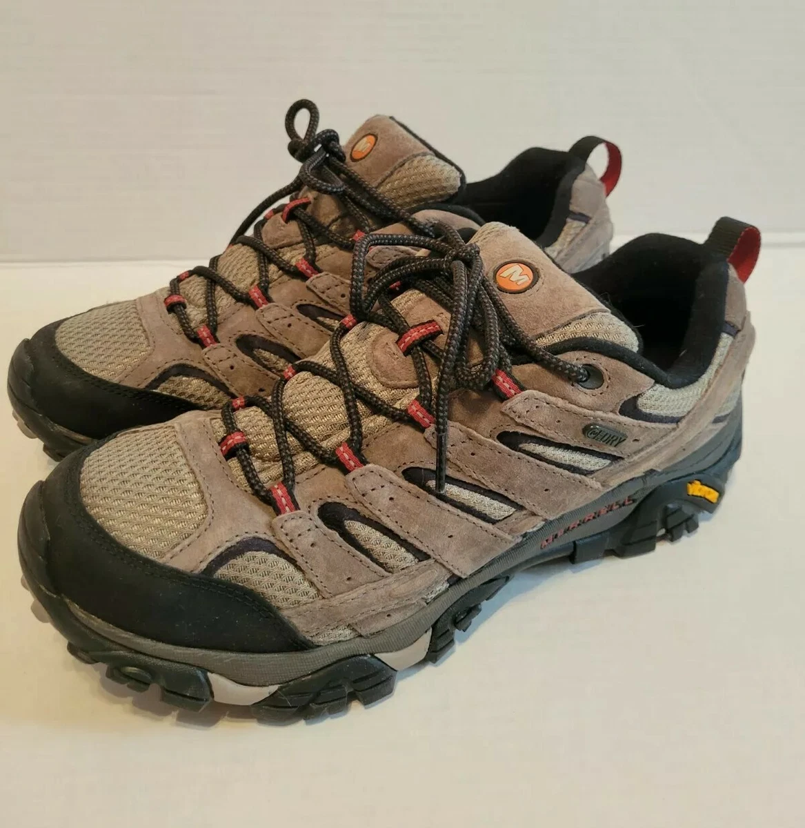 Merrell Moab 2 Waterproof Men s Hiking Sneakers Style J08871 Bark