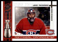 2003-04 Pacific Quest for the Cup Jose Theodore Montreal Canadiens #59