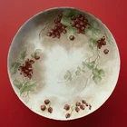 Haviland France Handpainted Gooseberries Display Plate Vintage/ Antique