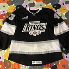 NHL Los Angeles Kings Game Worn Used Hockey Jersey JACOB MOVERARE - Photomatched