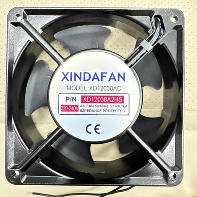 XINDAFAN MODEL:XD12038AC P/N XD12038A2HS 220-240V Cabinet Cooling Fan *pz