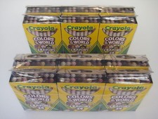 NEW 24 Crayola Colors of the World Crayons 52-0108 -- LOT of 12 BOXES