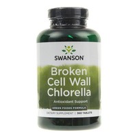 Swanson Chlorella Gebrochene Zellwand 500 Mg 360 Tabletten Reinigung