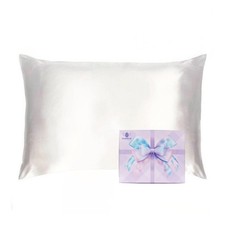 100 Mulberry Silk Pillowcase 22 Momme Silk Pillow Case for Hair and Skin, 20...