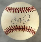 CAL RIPKEN JR AUTOGRAPH SIGNED RAWLINGS OAL BASEBALL BALTIMORE ORIOLES HOF JSA