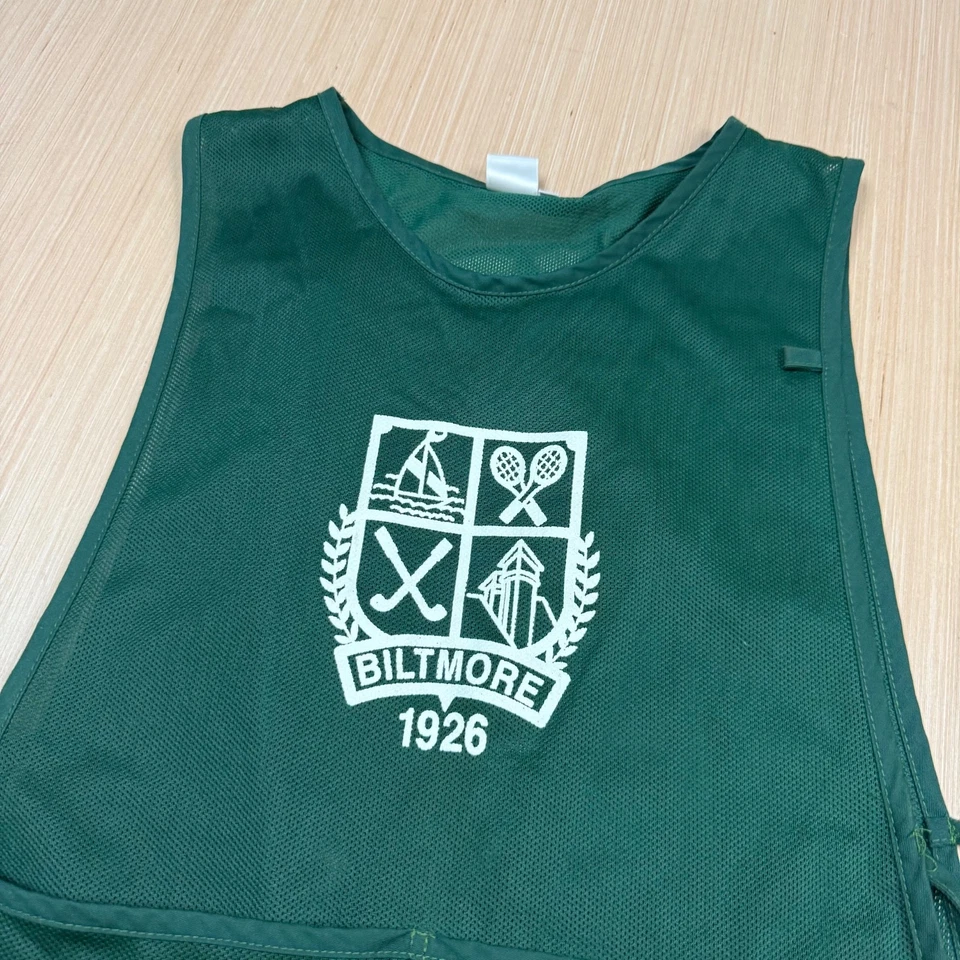 高尔夫球童围兜制服球童比尔特莫尔森林绿色乡村俱乐部尺寸 L 旅游 — 第 2/4 张图片