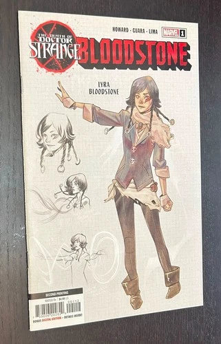 DEATH OF DOCTOR STRANGE BLOODSTONE #1 (Marvel 2021) -- 1:10 Variant -- NM-