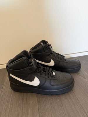 Nike Air Force 1 High 1017 ALYX 9SM Black White CQ4018-002 Größe 46 NEU