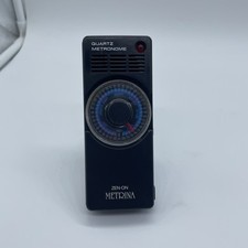 Zen-on Metrina QUARTZ METRONOME With Battery- TESTED Working  Vintage