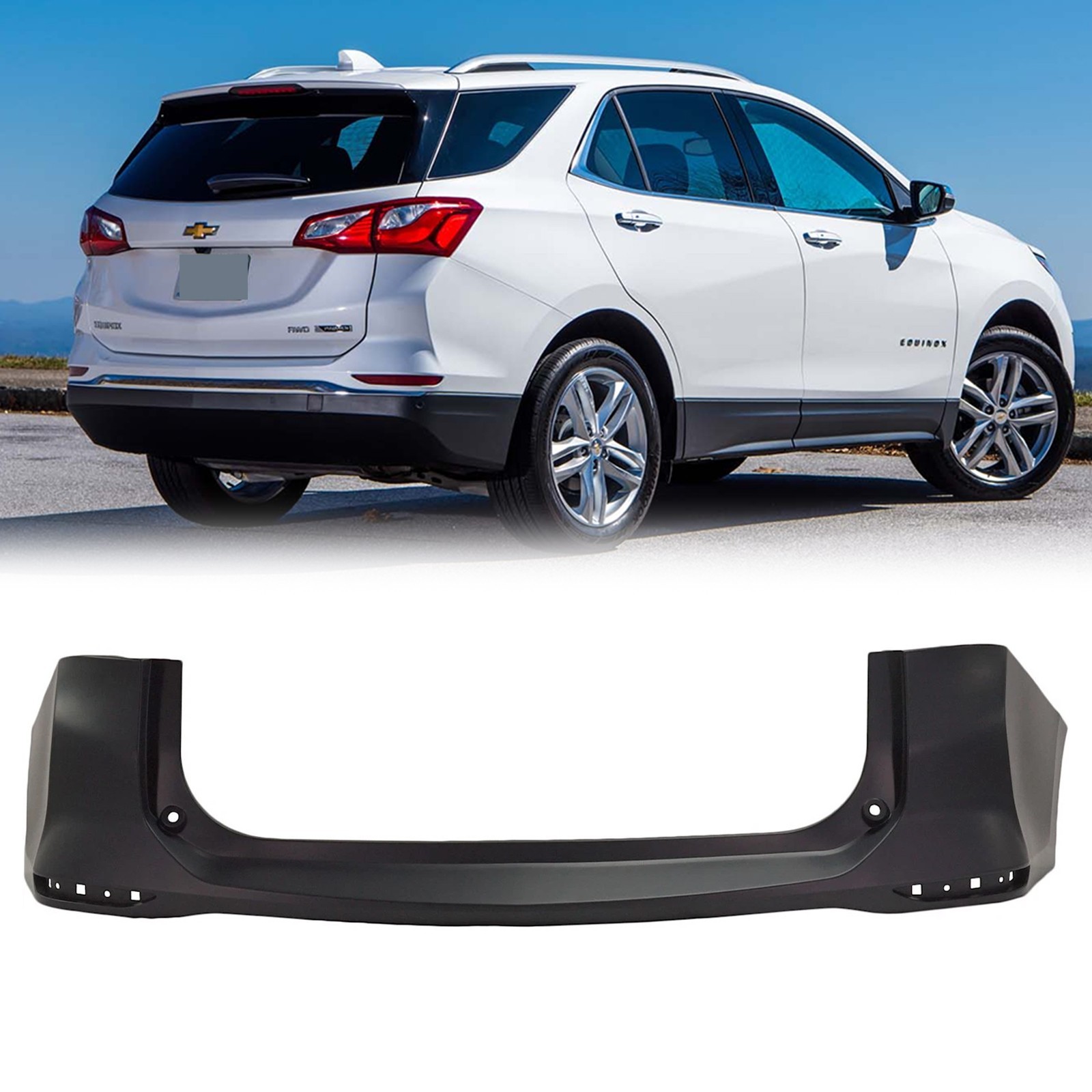 Primed Rear Bumper Cover For 2018-2020 Chevrolet Equinox 84256328 | eBay