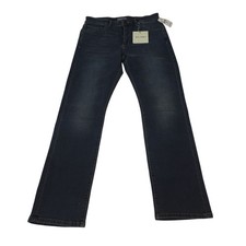 DL1961 Russell Slim Straight Denim Jeans Men Size 31 x 32 Medium Wash lived-in