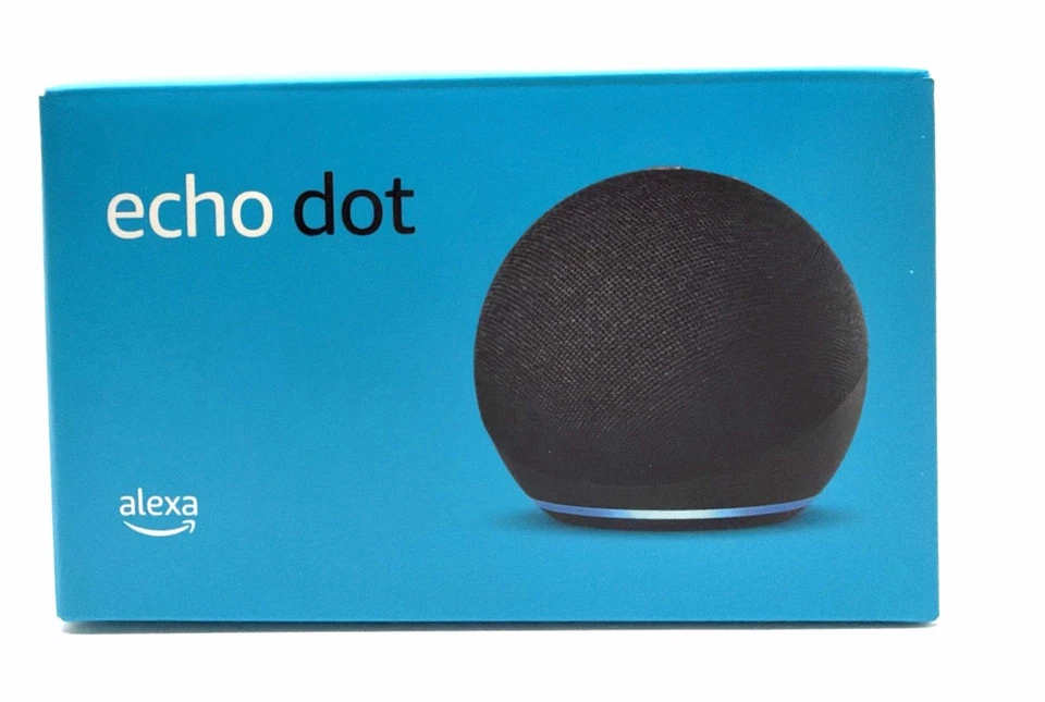 Amazon Echo Dot 4. Generation 2020 Alexa Neu Originalverpackt NRFB (Anthrazit) KOSTENLOSER VERSAND