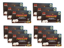 Fire Lighters X 288 Fireglow 12X24 Packs Long Burning Firelighter Bulk Hotspot 0.06 per lighter
