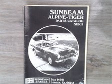 Sunbeam Alpine-tiger Parts Catalog Sun.3 Vintage Auto Manual Guide Sunbeam Alpine-tiger Parts Catalog Sun.3 Vintage Auto Manual Guide