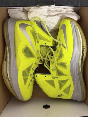 Nike LeBron X Volt Wolf Grey 541100-700 | Sole Separation | Project | OG Box