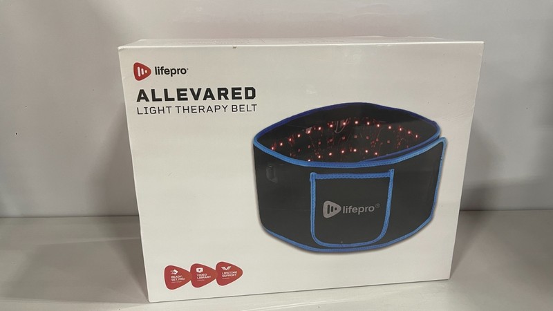 Lifepro Allevared Light Therapy Belt in Black LP-ALVRD-BLK