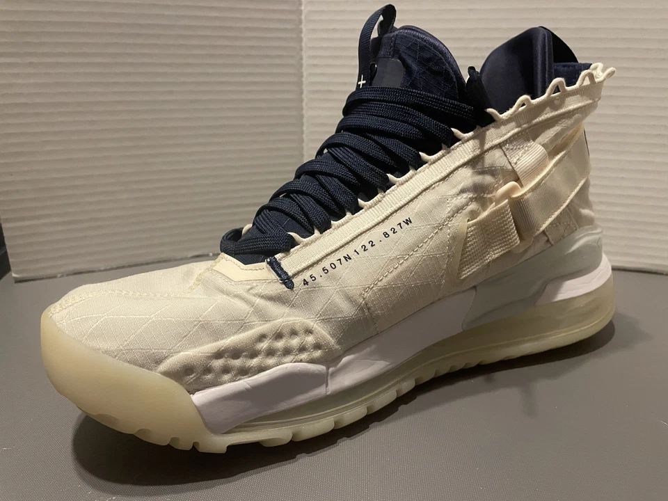 Jordan Proto Max 720 Marfim Pálido/Marinho BQ6623-104 Tamanho 10.5 Sem Caixa NOTA... #752 - Imagem 4 de 4