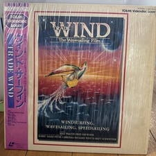 Trade Wind: The Wave Sailing Film Japan Only Laserdisc Mike Waltze Fred Haywood