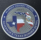 Florida Highway Patrol Texas Border police Challenge Coin 2021 federal / state  — photo 2