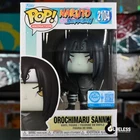 DAMAGED Funko Pop! Naruto: Shippuden Orochimaru Sannin #2104 And Pop Protector