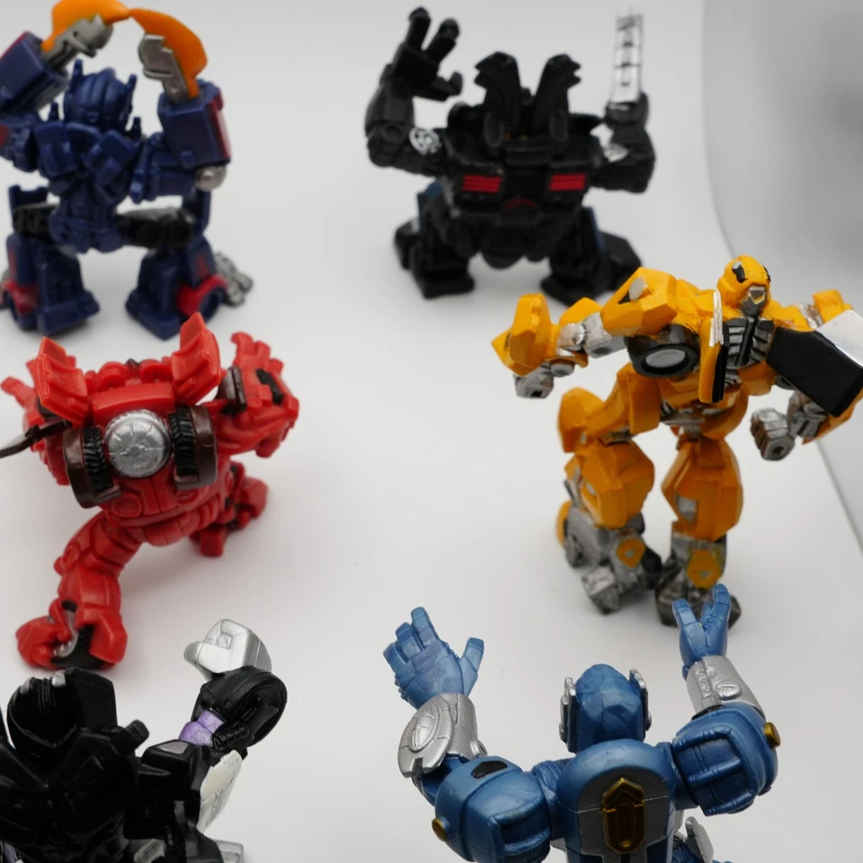 Transformers Robot Heroes Lot of 9 Figures Optimus Prime Bumblebee Grimlock Jazz - Image 2 of 4