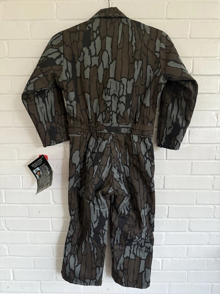 Cabela's Youth Coveralls Trebark Size 8 Vintage New with Tags Made In USA - Image 2 of 4