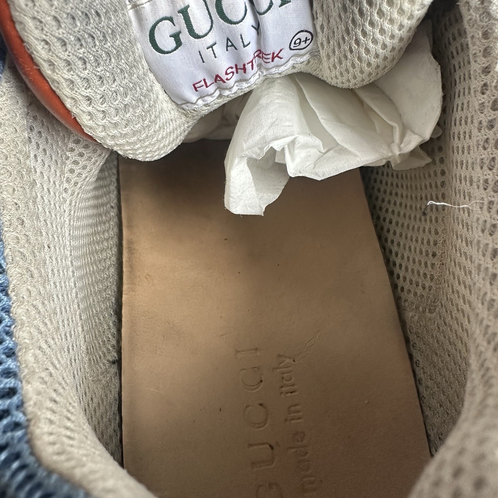 $980 Men’s Gucci Flashtrek SEGA Sneaker Boot Multicolor Size 9.5UK/ 10 US image 5