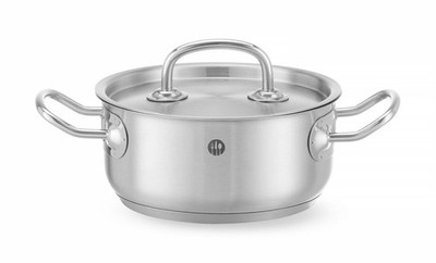 HENDI Bratentopf - mit Deckel, Kitchen Line, 4,9L,  240x(H)110mm