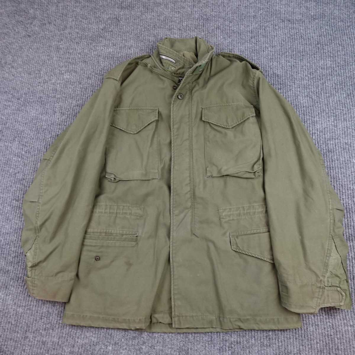 Vintage M-65 Field Coat OG-107 Jacket Mens Small Green Vietnam