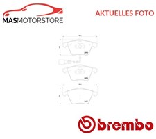 SATZ BREMSBELÄGE BREMSKLÖTZE VORNE BREMBO P 85 129X P FÜR AUDI TT,A3,8J3,8J9