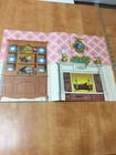 VINTAGE BARBIE GO TOGETHER FAMILY ROOM WALLS BACKDROP (1964) FOR FURNITURE