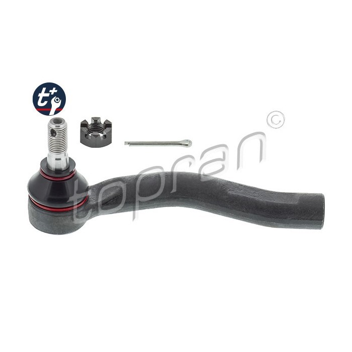 Rotule de direction avant gauche pour Citroën C1 et Peugeot 107 d'un diamètre de 12mm