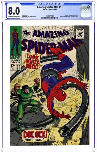 Amazing Spider-Man #53 CGC 8.0 1967 4677075009