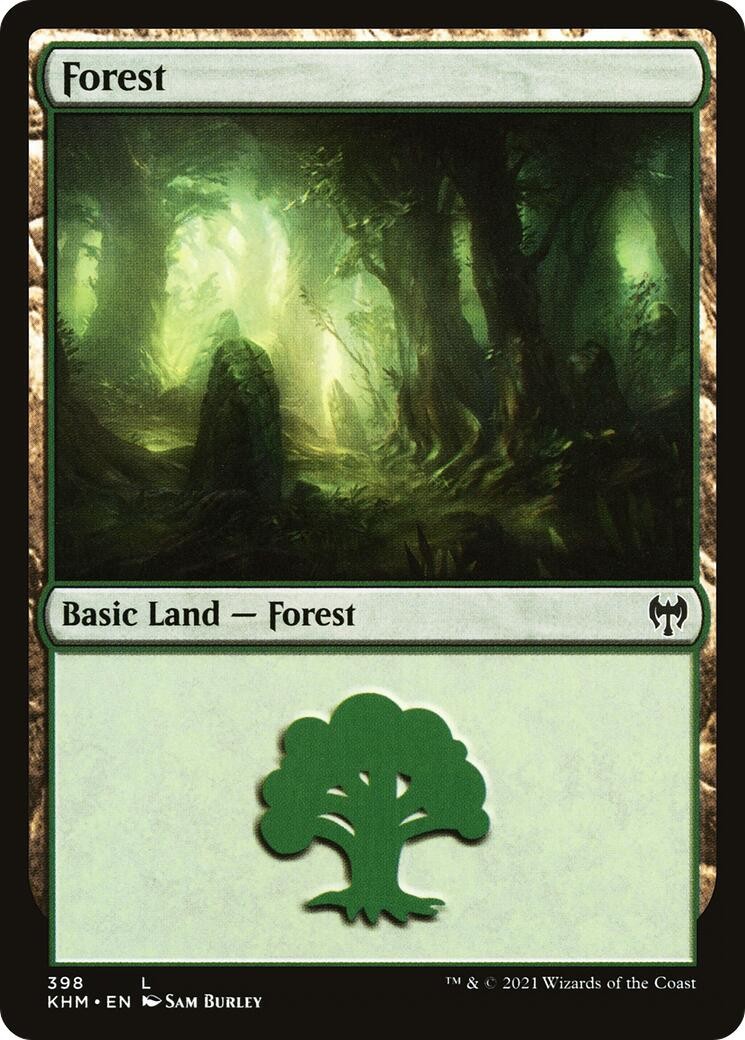 Forest Foil [KHM - 398] LP MagicKaldheim