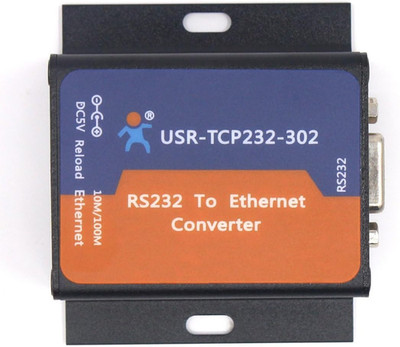 -TCP232-302 Tiny Size RS232 to TCP IP Converter Serial RS232 to Ethernet Server 